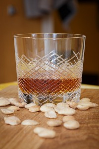 Minőségi kristály whisky pohár